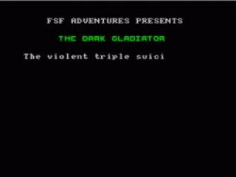 Dark Gladiator, The (1993)(FSF Adventures)[128K] Rom